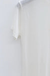 BASERANGE Classic Bamboo Fiber Bamboo Cotton Slim Fit T-shirt Series Collection Round Neck Bottoming Shirt France BAS-TOCT-BL-000-UNDYED